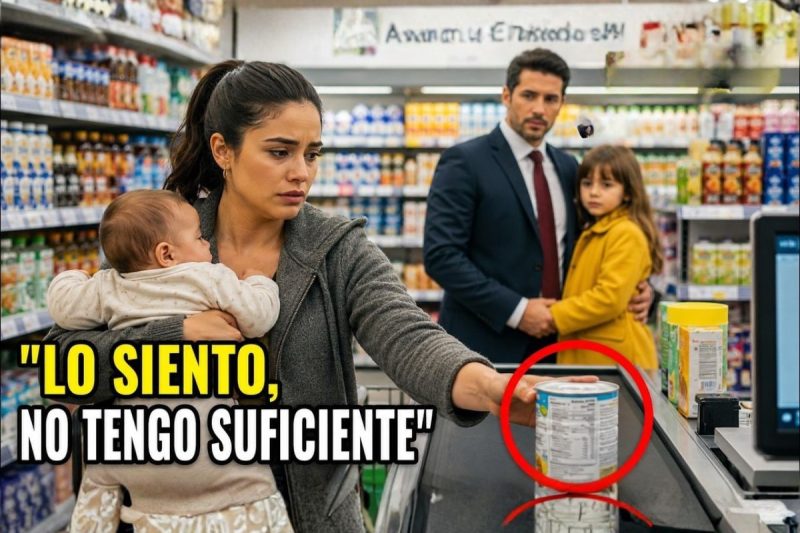 Un Millonario Vio a una Madre Soltera Devolviendo la Leche de su Bebé… y Todo Cambió