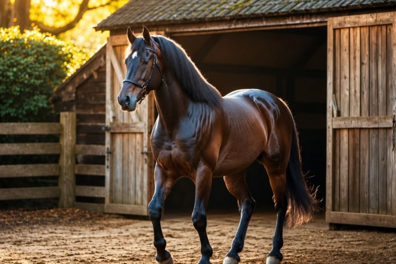 NADIE IMAGINABA LO QUE ESTE CABALLO HACÍA POR LA NOCHE… ¡HASTA QUE UNA CÁMARA REVELÓ TODO!
