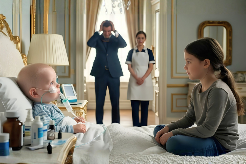 La Niña Pobre que Cuidó al Hijo Moribundo de un Millonario… y le Enseñó a Toda una Familia el Verdadero Significado del Amor