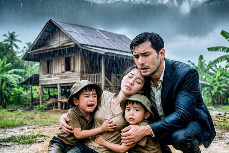 “Los Gemelos Lloraban Bajo la Lluvia: ‘Mamá, No Nos Dejes’… Hasta que el Millonario Descubrió que Eran Sus Hijos”