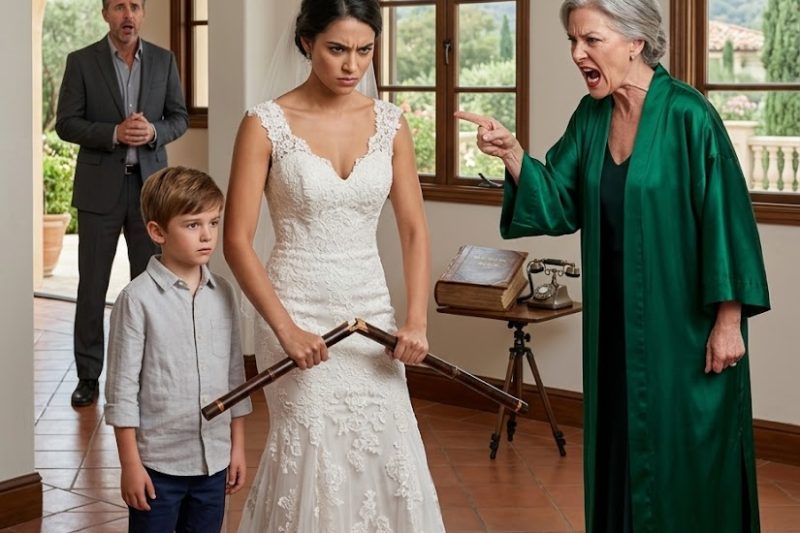 En mi noche de bodas encontré al hijo de mi esposo encerrado y marcado, sin imaginar que su libreta y la pulsera de su madre revelarían la verdad.