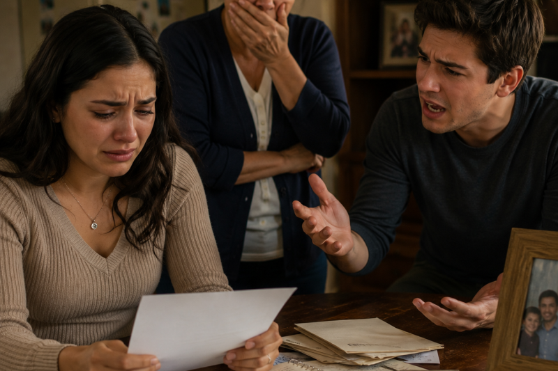 Mi madre defendió siempre a mi hermano favorito… hasta que una deuda secreta lo obligó a confesar lo que me robó desde niña.