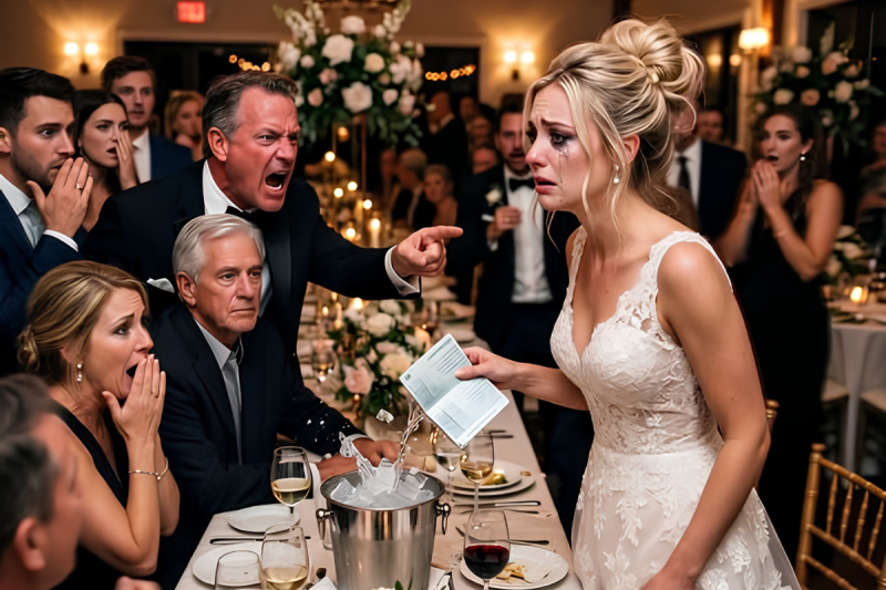 Abandoné Mi Propia Boda Cuando Mi Padre Humilló el Regalo de Mi Abuelo… Pero en el Banco Descubrí el Secreto que Podía Destruir a Toda Mi Familia