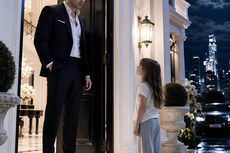 La Niña Tocó a Medianoche la Puerta del Jefe Más Temido… y Pronunció el Nombre que Él Había Enterrado Durante Cinco Años