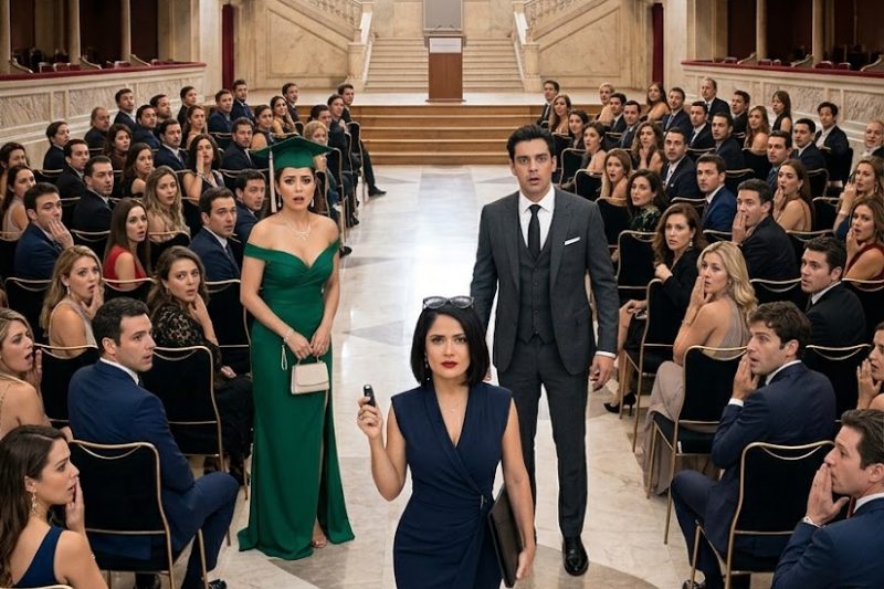 Mi esposo llegó a su graduación con su amante del brazo y todos me culparon… sin imaginar que esa noche yo revelaría quién lo había sostenido realmente
