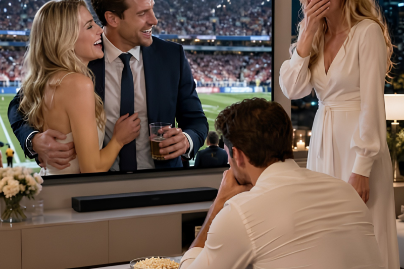 La Cámara del Mundial Mostró a su Esposo con Otra Mujer… Pero Nadie Imaginó que Ella Podía Arrebatarle Todo Antes del Amanecer