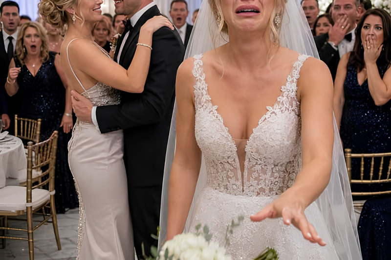 En Mi Propia Boda, Mi Esposo Eligió Bailar con Mi Hermana… Pero Una Sola Frase Mía Lo Hizo Caer de Rodillas