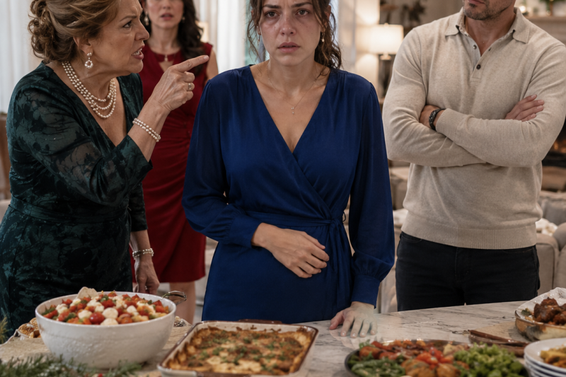 Apenas podía caminar tras mi cirugía y mi esposo me exigió cocinar en Nochebuena… sin imaginar que esa cena revelaría quién mandaba realmente en mi casa