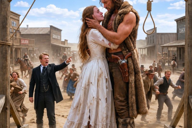 Un hombre de la montaña, borracho y perdido, salvó a una novia de la ejecución — una historia western llena de emoción