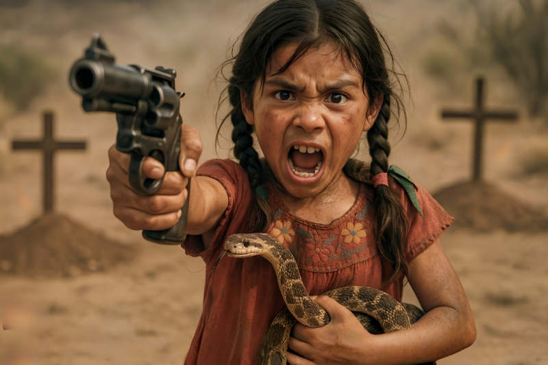 La Niña que Perdió a sus Padres en el Fuego y se Convirtió en la Víbora Más Temida del Desierto