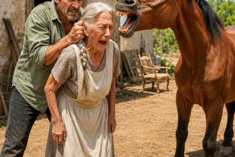 Cuando Su Propio Hijo La Humilló, Dios Le Envió Un Caballo Para Salvar Su Alma