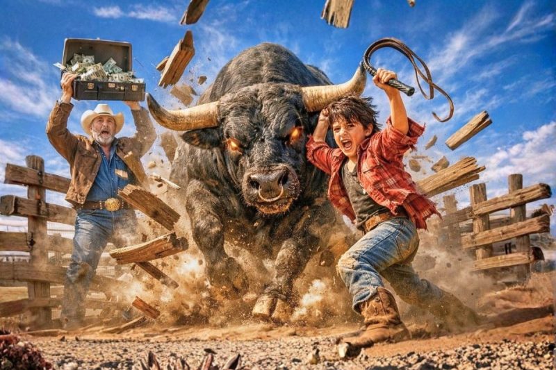 LE OFRECIERON 10 MILLONES PARA DOMAR AL TORO MÁS BRAVO, LO QUE SUCEDIÓ…