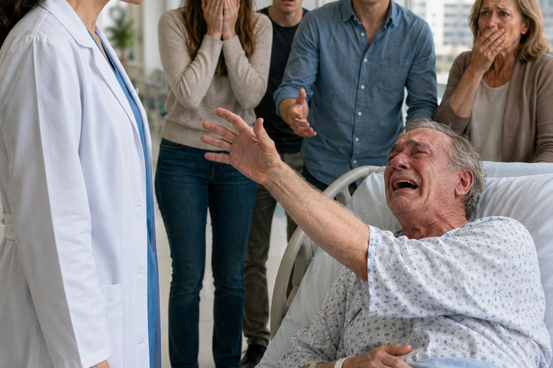 Mi padre me negó frente a sus nuevos hijos durante años… hasta que necesitó una operación y descubrió quién era la directora del hospital.