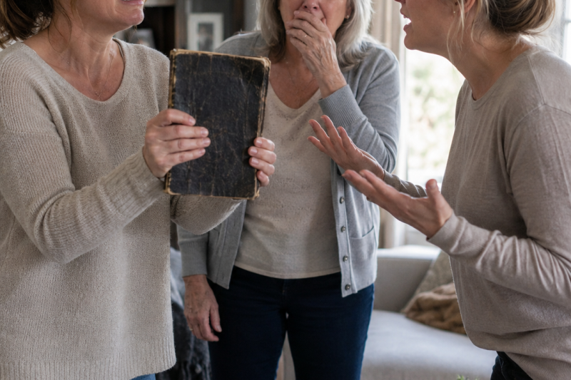 Mi madre siempre defendió las mentiras de mi hermana… hasta que una vieja libreta mostró quién había destruido nuestra familia.