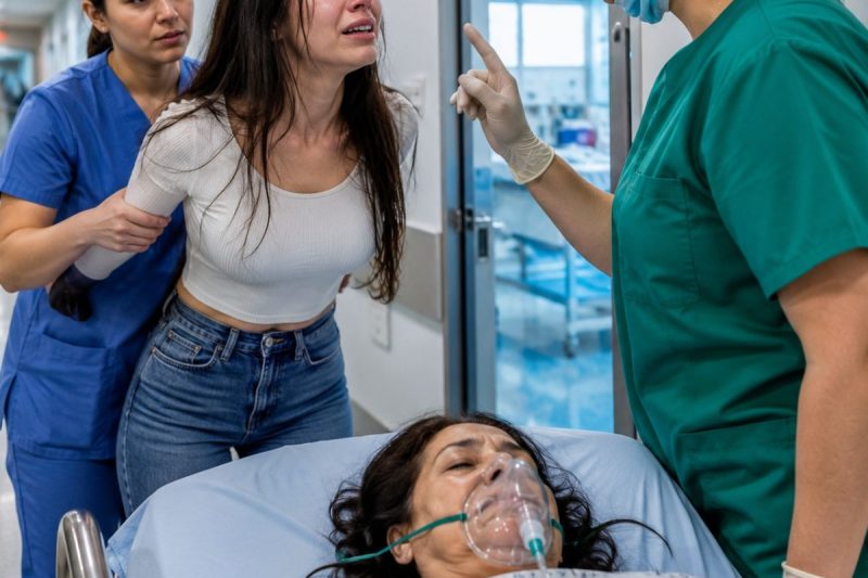 Mi mamá estaba en una camilla, frente a la puerta del quirófano, cuando la anestesióloga me miró a los ojos y dijo:

—Si no pagan en diez minutos, cancelamos la cirugía.