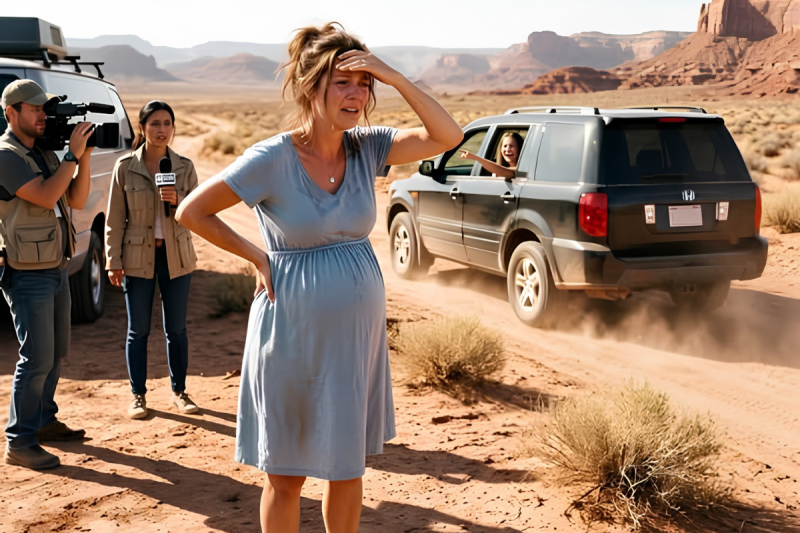Mis Padres Me Abandonaron Embarazada en el Desierto… Horas Después, un Video en la Televisión los Dejó Sin Palabras