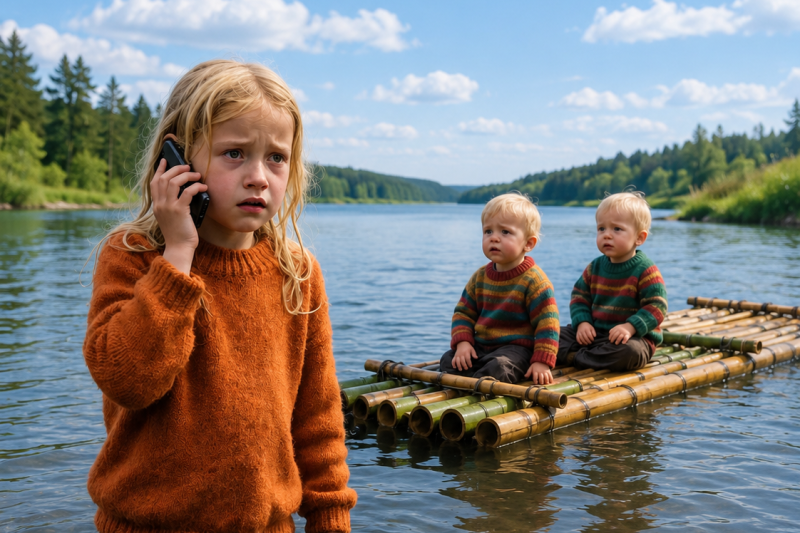 La Niña Llamó al CEO y Susurró: “Papá, Nos Dejaste en el Río”… Sin Saber que Esa Llamada Revelaría el Secreto de una Familia Robada