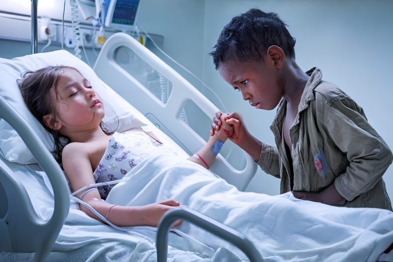 El Niño Pobre Le Dijo al Millonario “Yo Sé Cómo Salvar a Su Hija”… y Destapó el Secreto que un Hospital Entero Quería Ocultar