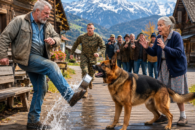 El Pueblo Entero Evitó a la Anciana Durante 40 Años… Hasta que un Marino y su Perro Descubrieron la Verdad Enterrada