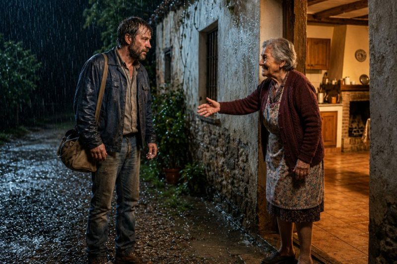 Pidió Pan Y Esperaba Que Le Cerraran La Puerta… Pero Recibió Ayuda; Años Después Volvió