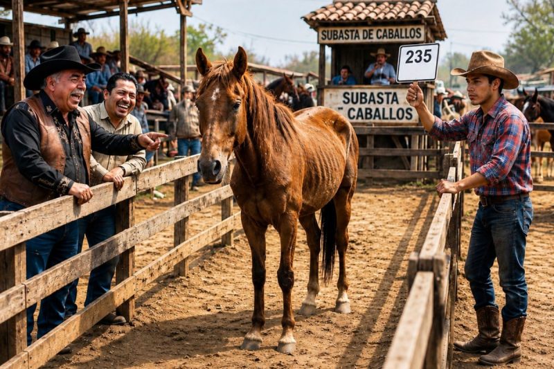 “ESTA YEGUA NO VALE NI EL HENO QUE COME”, DIJO EL HACENDADO. HASTA QUE UN PEÓN COMPRÓ LA YEGUA
