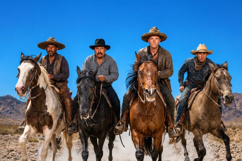 ERAN 4 DE A CABALLO: 100 años después la historia de sus caballos salió a la luz y es peor de lo que