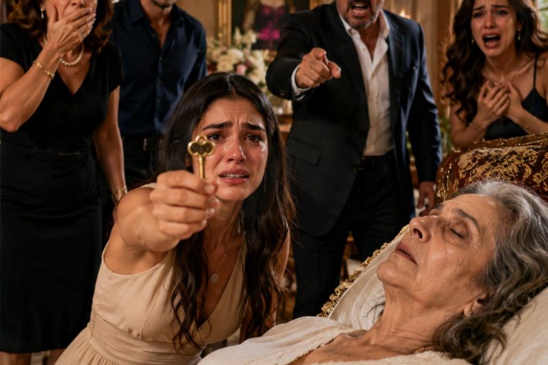 **Mi mamá le dejó todo a mi tío… pero antes de morir escondió una llave que cambió la verdad de nuestra familia**