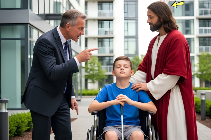 El Millonario Retó a Jesús a Sanar a un Niño Ciego… Sin Imaginar Que el Milagro Más Grande Sería Romper Su Propio Orgullo