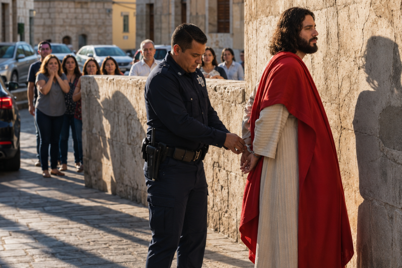 Jesús Fue Esposado por un Robo que Nunca Cometió… Pero en la Celda Ocurrió un Milagro que Cambió Toda Guadalajara