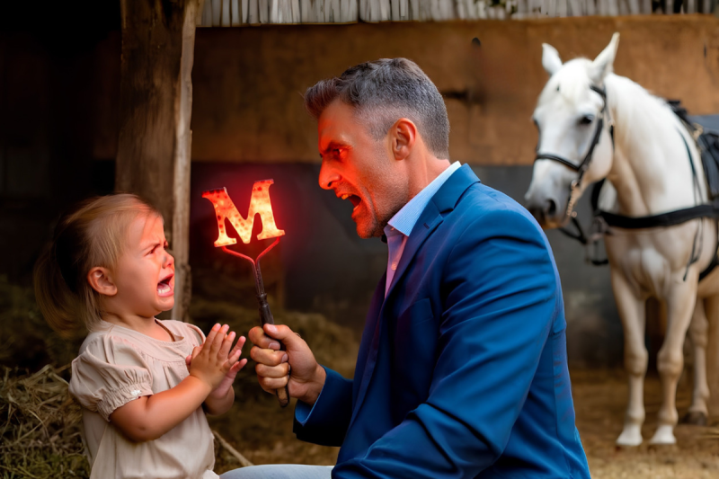 La Niña Robó Huevos Para Salvar a Su Hermanita… Sin Imaginar Que un Caballo Blanco Enfrentaría al Hombre Más Cruel de la Hacienda