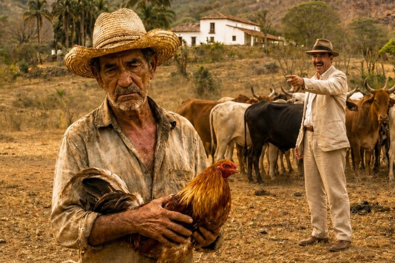 Su Hermano Heredó Todo y se Burló—Sin Saber el Secreto que el Gallo Guardaba…
