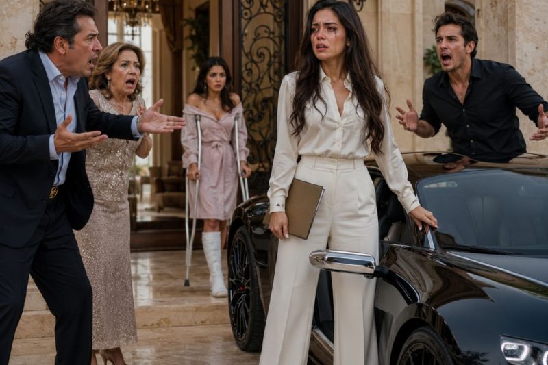 La corrieron después de pagar $8,000 por su hermana… pero cuando volvió en un Bugatti, descubrieron quién era la verdadera dueña de la casa