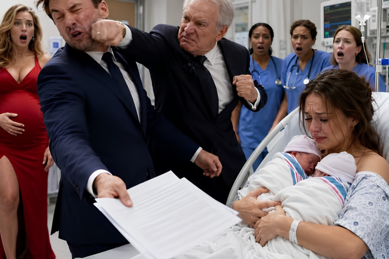 Firmé el divorcio junto a las incubadoras… sin saber él que mi abuelo era dueño del hospital