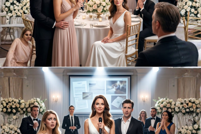 Mi Hermana Anunció Que Esperaba Un Hijo De Mi Esposo Frente A Todos… Pero Mi Último Mensaje Reveló Un Secreto Mucho Peor