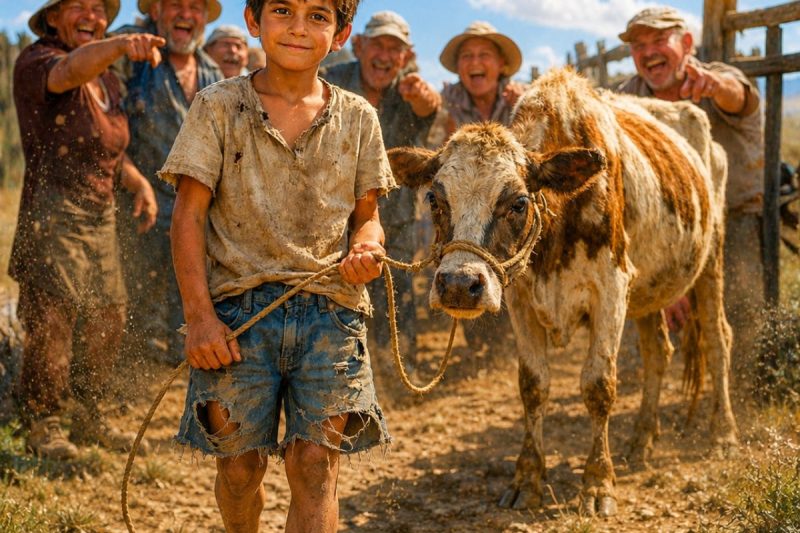 COMPRÉ UNA VACA SECA POR 1 DÓLAR, Y LO QUE HICE SORPRENDIÓ A TODOS…