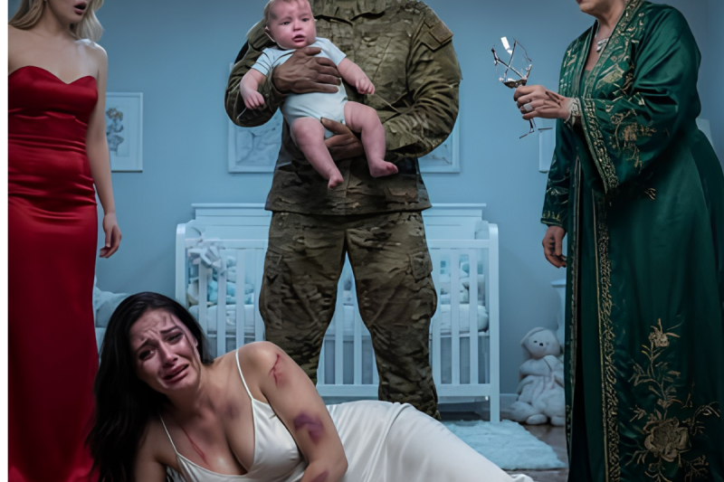 Cuando Volví de la Guerra, Encontré a Mi Bebé Agonizando… y a Mi Madre Brindando con Vino