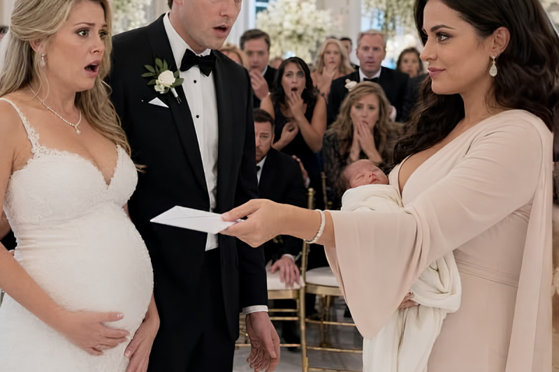 “Mi exmarido multimillonario me invitó a su boda para humillarme por ‘ser estéril’… pero cuando llegué con mi bebé y revelé quién era realmente el infértil, su imperio se derrumbó ante todos”